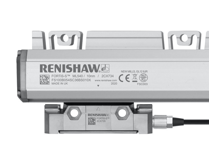 Renishaw showcases FORTiS™ range of next-generation enclosed linear absolute encoders at IMTS 2022